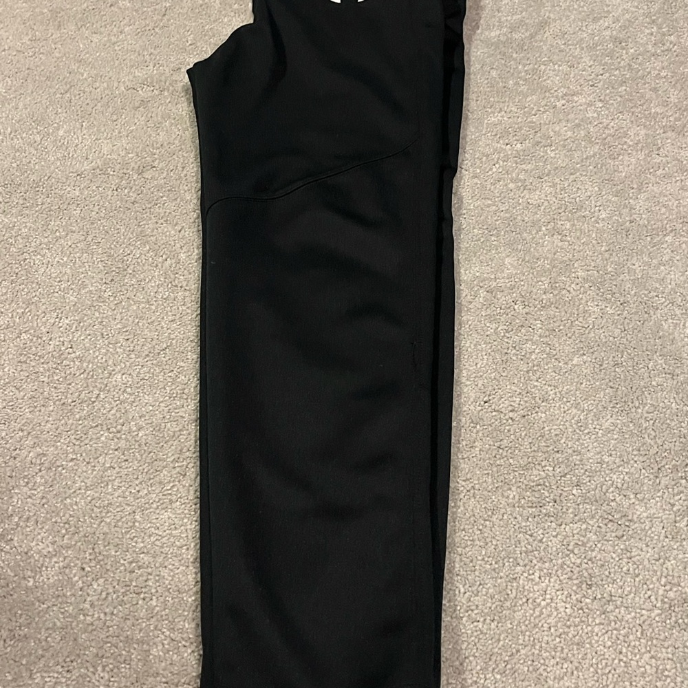 Under Armour youth black baseball pant with tapered leg - Picture 2 of 15